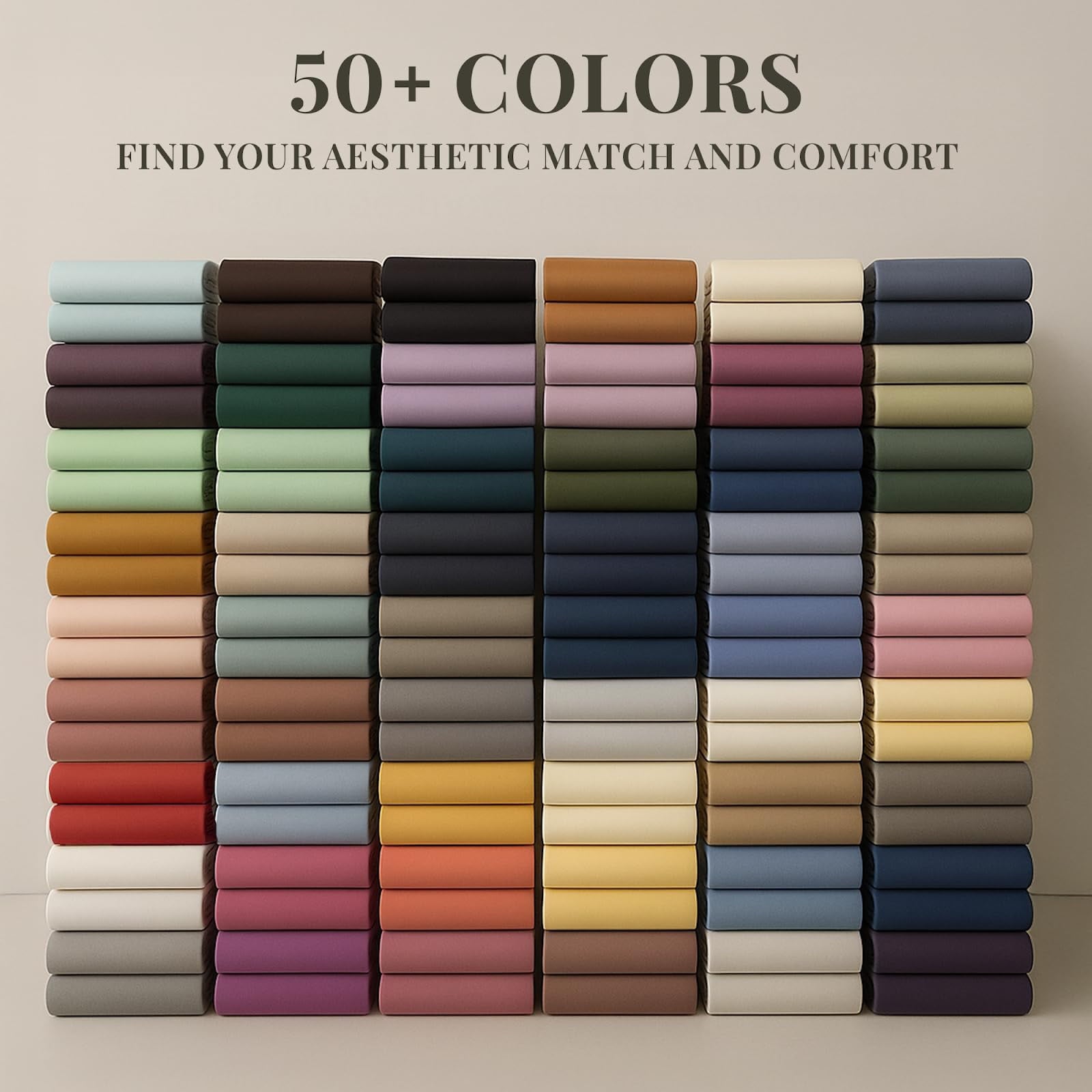 Sacred Thread Rayon Derived from Bamboo Sheets Twin Size, 18'' Deep Pocket Cooling Sheets for Hot Sleepers, 4 PC Cooling Sheets (Twin Size) (Aqua)