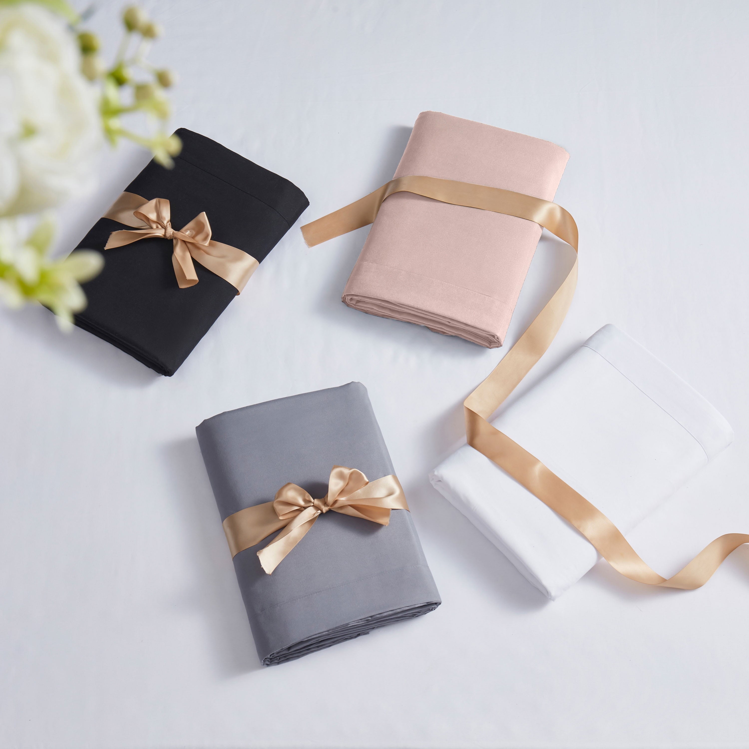 Nestl Deep Pocket Full Size Sheets Set, 1800 Series Bed Sheets Full 4 Piece, Luxury Soft Microfiber Full Sheet Sets, Gray