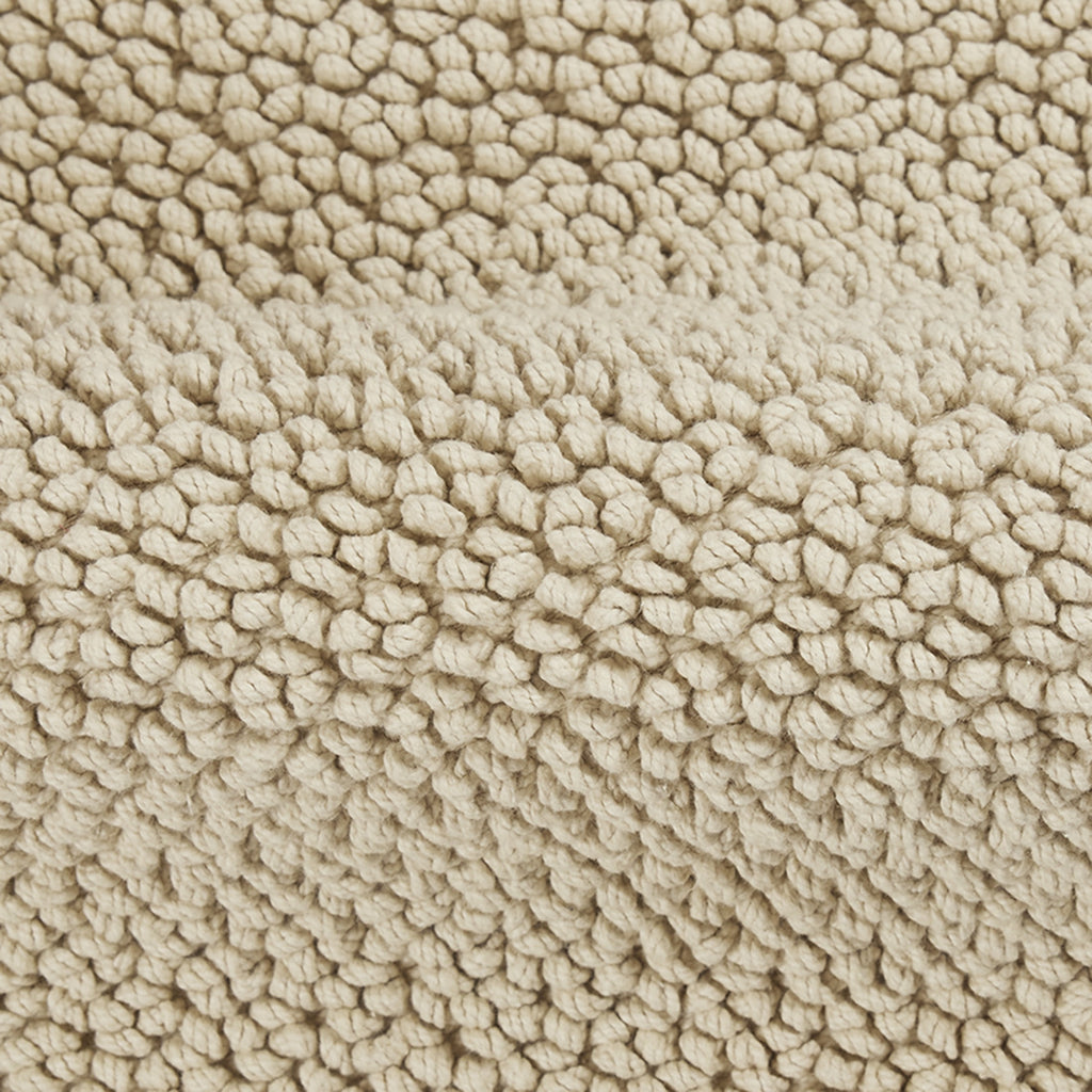 Better Homes & Gardens Signature Soft Looped Bath Mat, Almond Biscuit, 20" x 34"