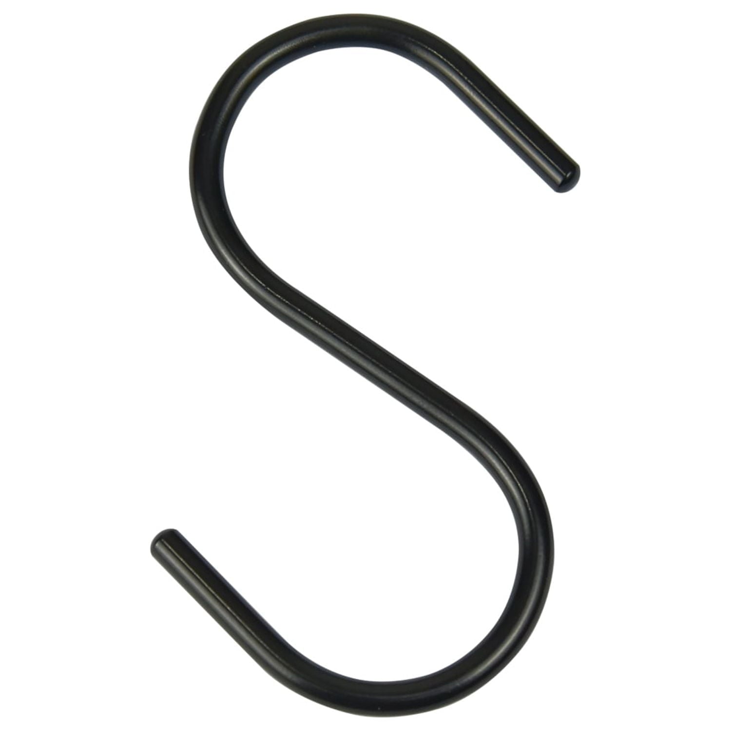 Mainstays Hooks, Black, 12 Piece/Set, 100% Iron