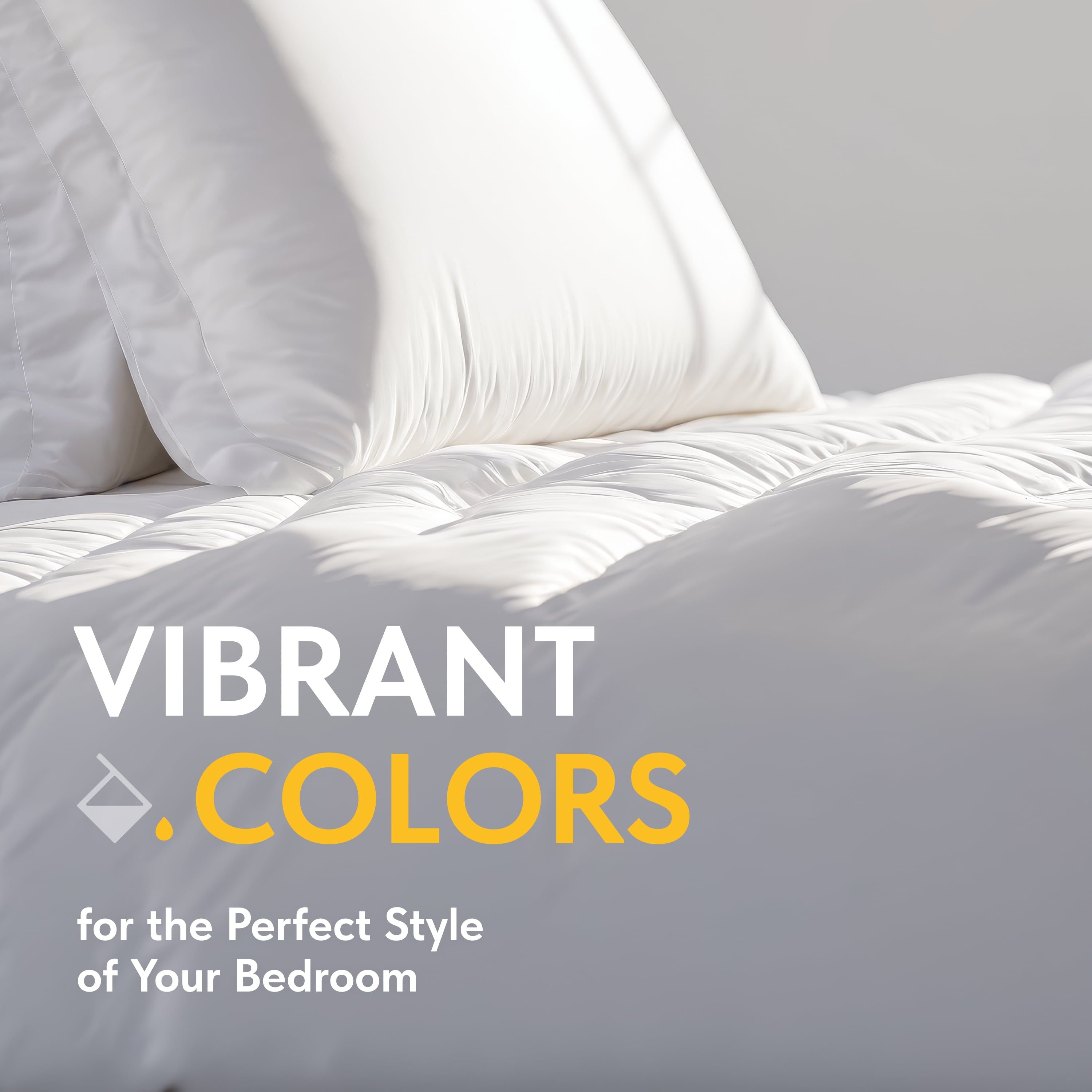 White Classic White Duvet Cover King Size Zipper Closure - Luxury Soft King Duvet Cover Set 3 Piece, 1 Duvet Cover 104x90 and 2 Pillow Shams | Comforter Not Included