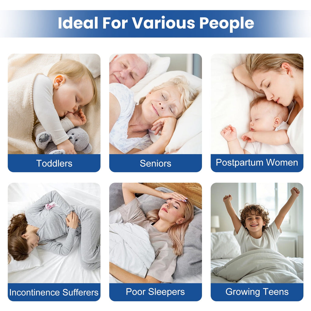 INGALIK Queen Size Mattress Pad, Cooling Breathable Mattress Topper, 400TC Quilted Fitted Protector and Cover with 8-21" Deep Pocket, White