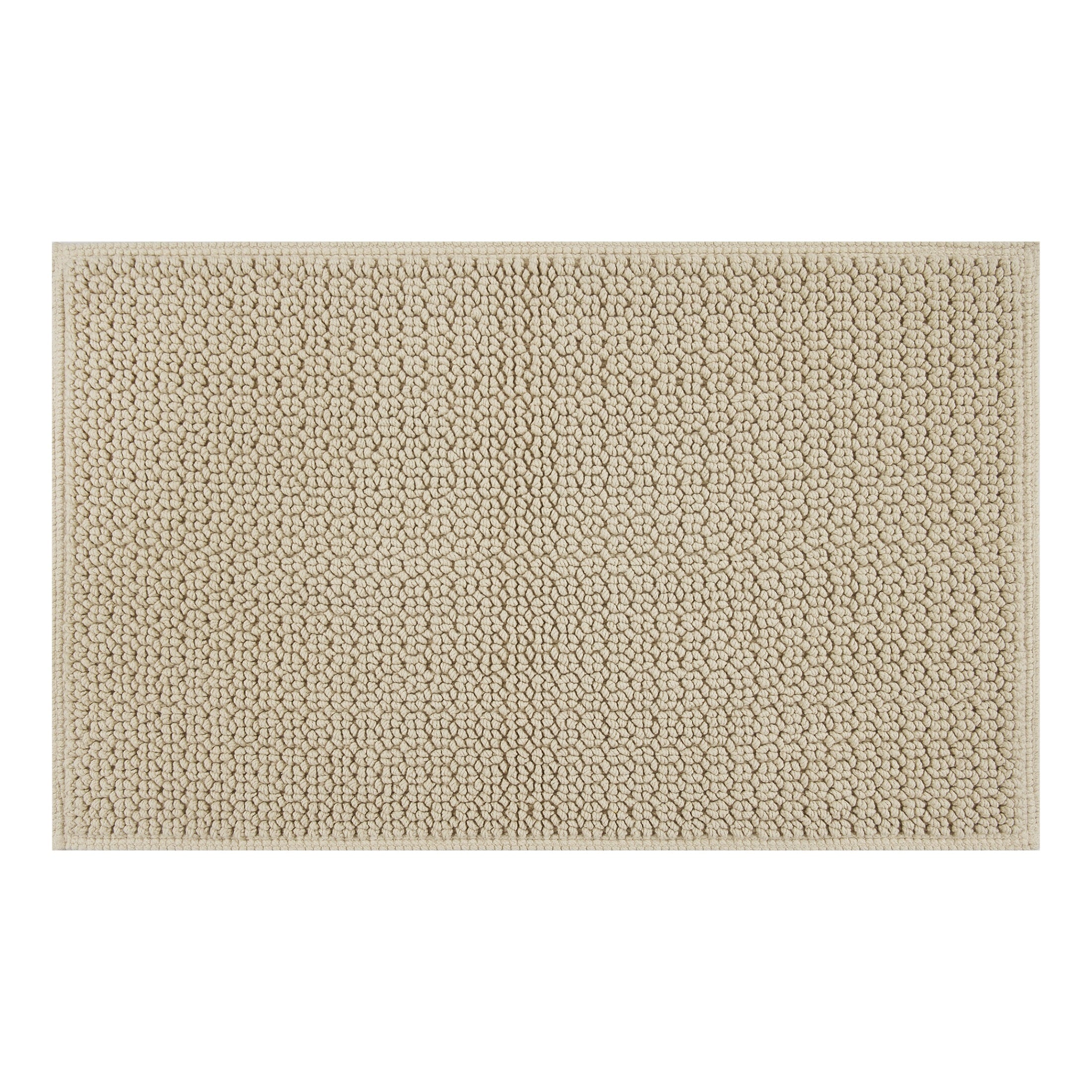 Better Homes & Gardens Signature Soft Looped Bath Mat, Almond Biscuit, 20" x 34"