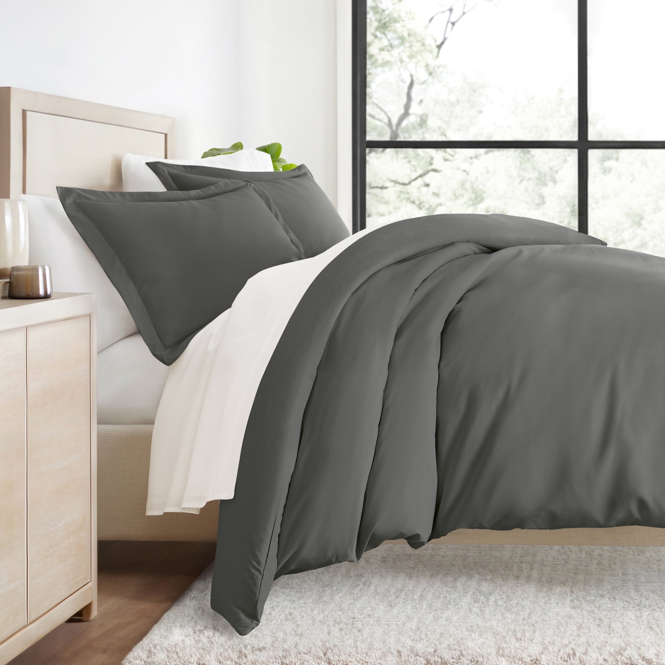 Ultra Soft & Breathable - Duvet Cover Set - King/Cal-King Aqua Bedding by Comfort Canopy