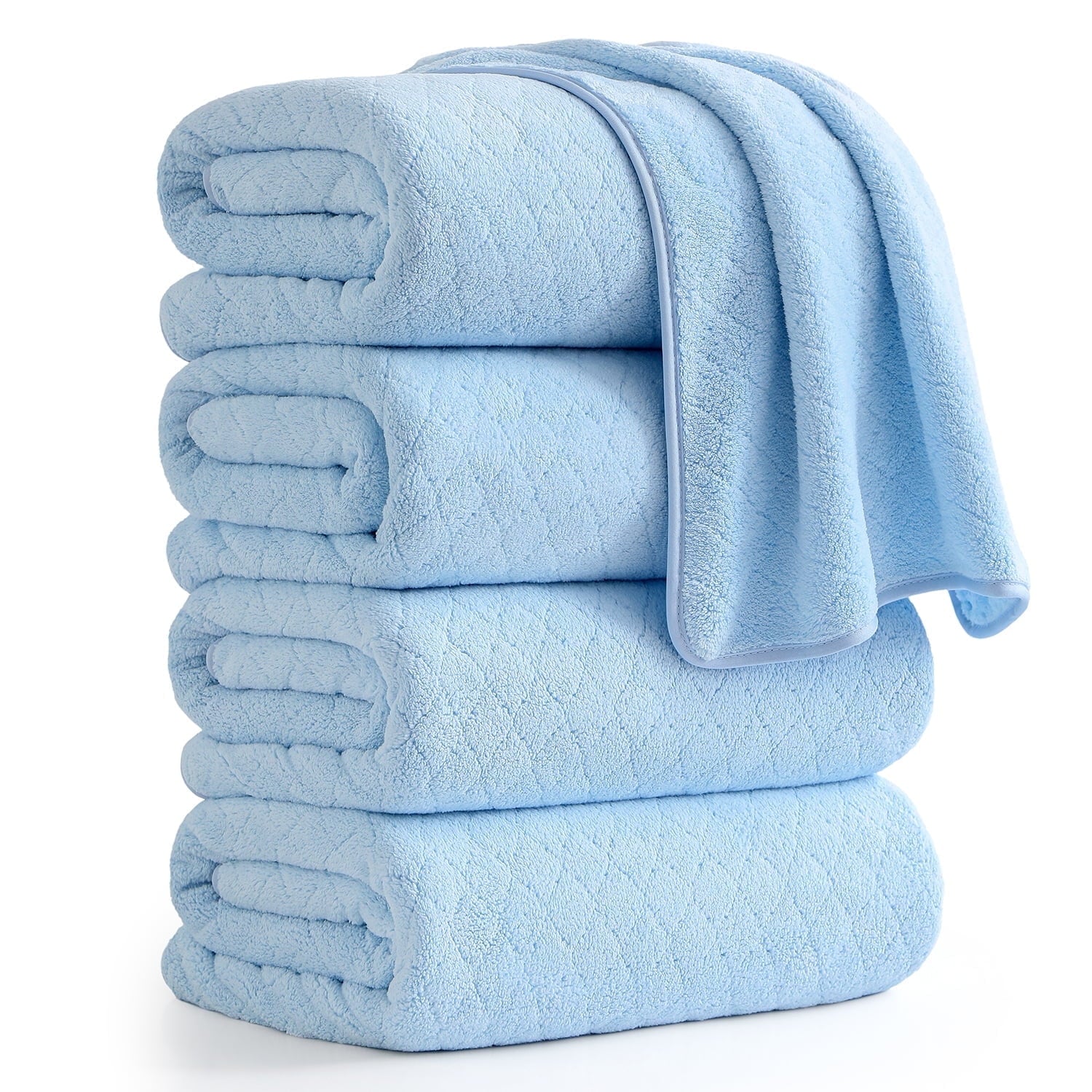 Green Essen 8 Pieces Extra Large Bath Towel35"x 70" Highly Absorbent Quick Dry Bath Sheets Bath Towel Oversized Clearance Soft Shower Towels for Bathroom Spa Hotel Gym(Dark Grey)