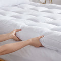 BDEUS Extra Thick Mattress Topper, Cooling Mattress Pad Cover,Pillow Top Protector with 8-21 Inch Deep Pocket, Twin Size