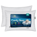 Serta Perfect Sleeper Comfy Sleep Cotton Bed Pillow, 2 Pack (Assorted Sizes)Queen