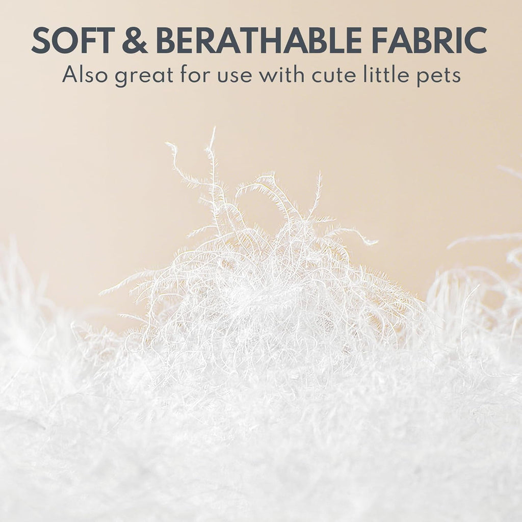 Down Feather Comforter King Size - High Fill Power All Season Duvet Insert, Luxurious Hotel Medium Warmth Bedding Comforter (106”x90”)