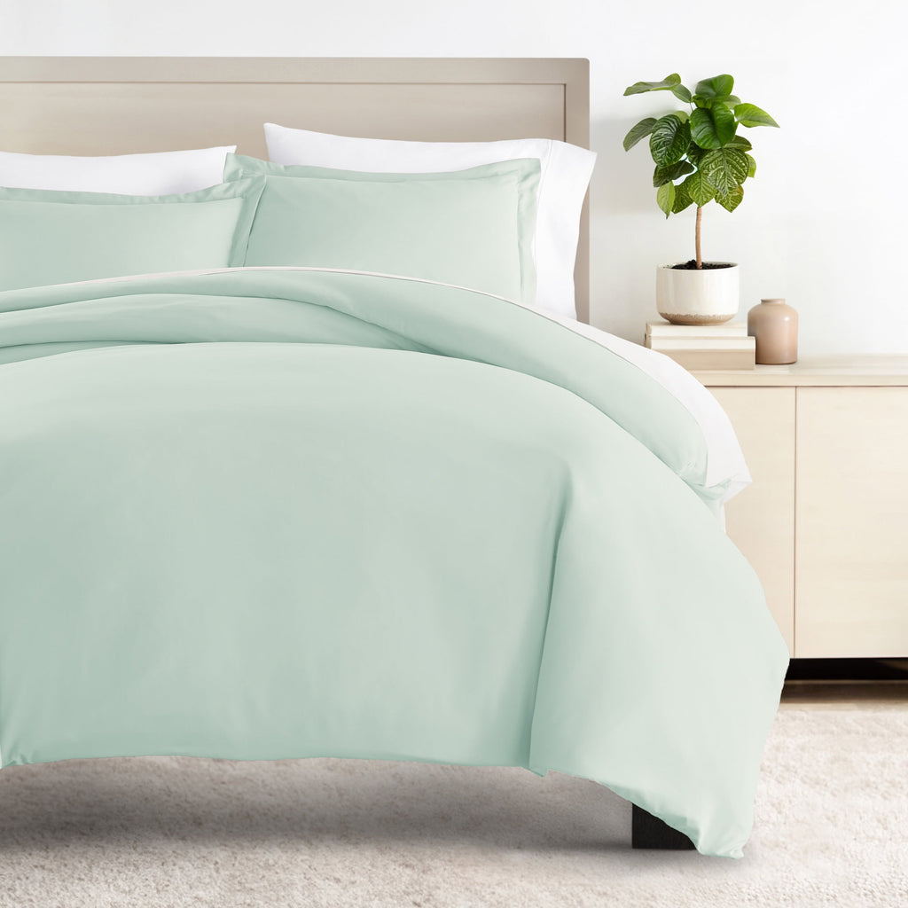 Ultra Soft & Breathable - Duvet Cover Set - King/Cal-King Aqua Bedding by Comfort Canopy