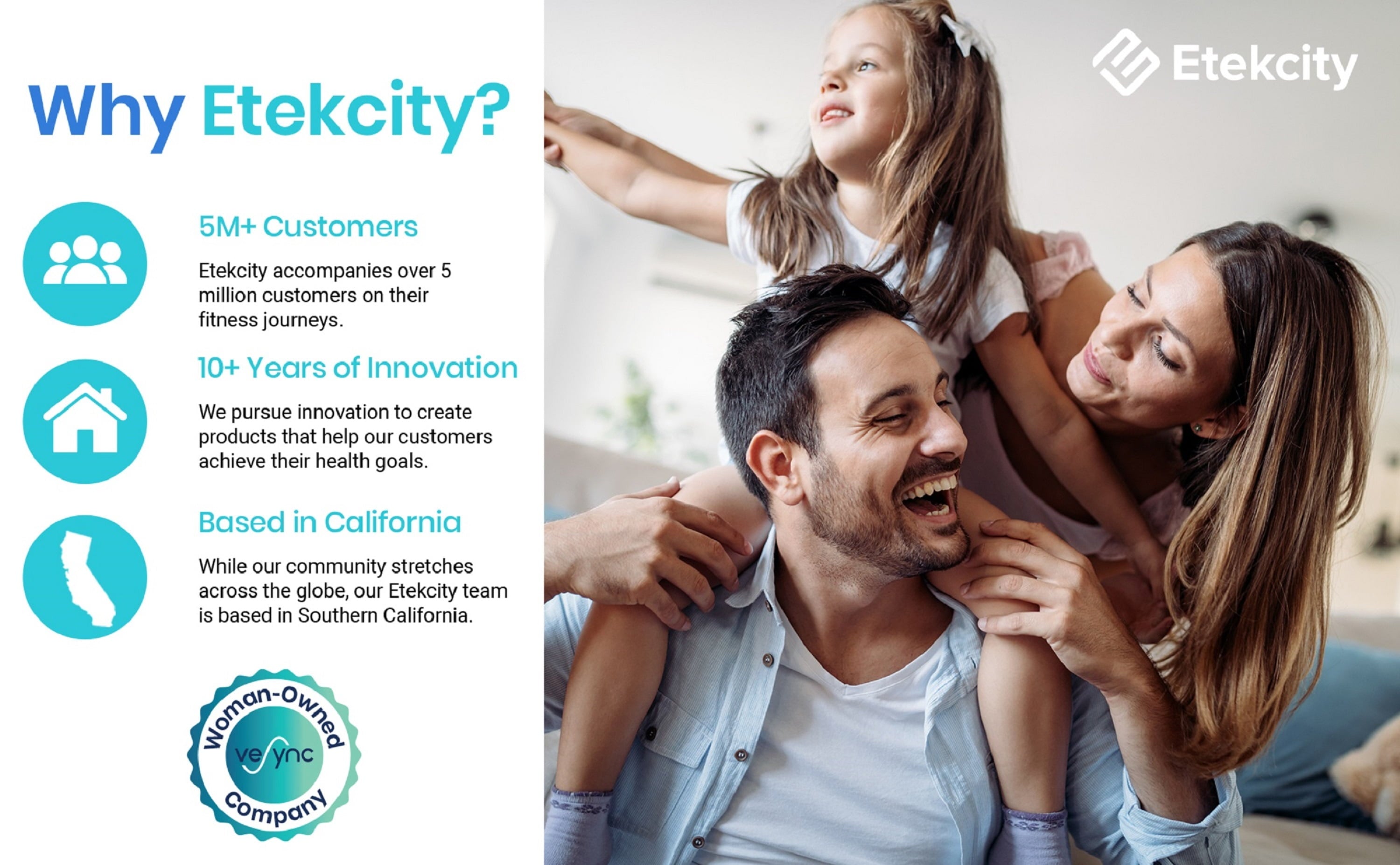 Etekcity LCD Digital Smart Body Weight Scale, Glass and Silver, 400lb Capacity